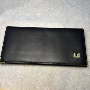 Dunhill calfskin bifold wallet EUC